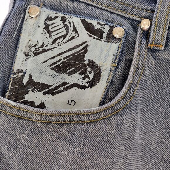 Vintage Johnny Blaze jean shorts - Picture 3 of 9